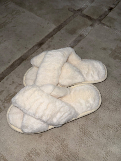 Slippers Planas Blancas