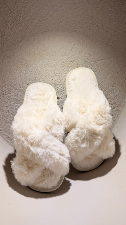 Slippers Planas Blancas