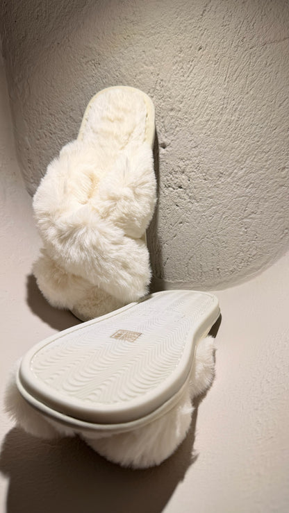 Slippers Planas Blancas