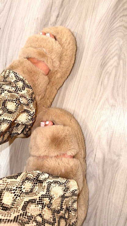 Slippers Plataforma Nude