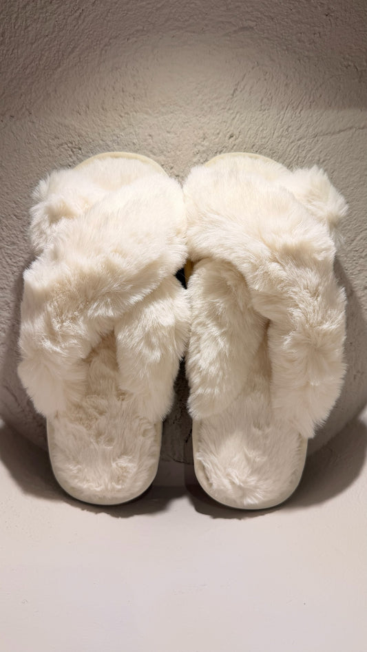 Slippers Planas Blancas